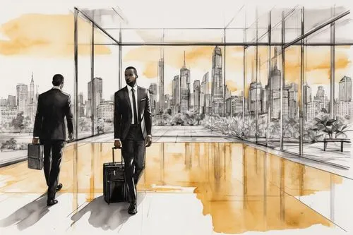 black businessman,businesspeople,african businessman,incorporated,abstract corporate,businesspersons,businessmen,executives,business people,salarymen,businessman,business world,corporates,briefcases,mies,a black man on a suit,concierges,salaryman,entreprenuers,corporatisation,Illustration,Black and White,Black and White 34