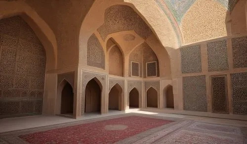 Iranian architecture with Iranian materials,mihrab,king abdullah i mosque,persian architecture,iranian architecture,islamic architectural,quasr al-kharana,moroccan pattern,hrab,mosque hassan,kashan,al