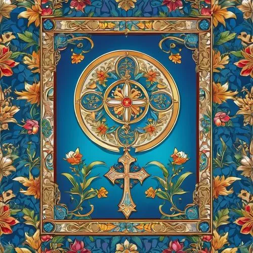 maiolica,romanian orthodox,greek orthodox,catholicon,reredos,decorative frame,ormolu,sacramentary,cimabue,byzantine,iconographer,frame ornaments,sspx,catholica,breviary,baldacchino,casaroli,stained glass window,liguori,altare,Illustration,Realistic Fantasy,Realistic Fantasy 43