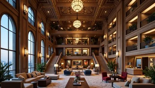 hotel lobby,intercontinental,lobby,rotana,hotel hall,luxury hotel,largest hotel in dubai,atriums,kempinski,westin,nemacolin,emirates palace hotel,atrium,the cairo,habtoor,amanresorts,starwood,marriott,sofitel,hotel riviera