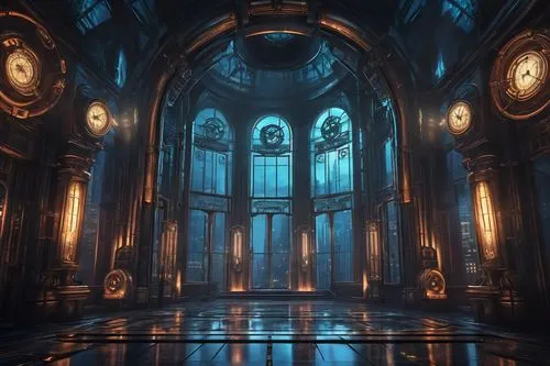 hall of the fallen,labyrinthian,haunted cathedral,ornate room,sanctum,magorium,theed,sanctorum,sanctuary,obscura,cathedral,odditorium,the threshold of the house,gothic church,octavarium,gringotts,tentorium,castlevania,portal,tabernacles,Conceptual Art,Fantasy,Fantasy 25