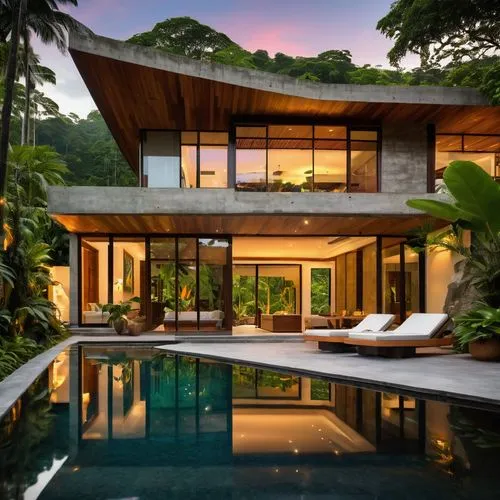 tropical house,amanresorts,beautiful home,pool house,dreamhouse,luxury home,tropical island,modern house,tropical greens,luxury property,tropical jungle,tropics,mustique,modern architecture,beach house,dunes house,crib,florida home,holiday villa,forest house,Art,Classical Oil Painting,Classical Oil Painting 41