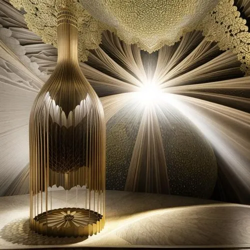 champagne bottle,sparkling wine,ceiling lamp,a bottle of champagne,ceiling light,chandelier,bottle of champagne,champagen flutes,ceiling lighting,wall lamp,kinetic art,ceiling fixture,floor lamp,gold foil art,light fixture,table lamps,lampshades,table lamp,soumaya museum,a glass of champagne