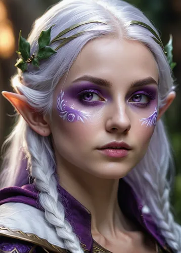 violet head elf,male elf,elven,elves,fae,elven flower,dark elf,faerie,elf,fantasy portrait,faery,wood elf,elven forest,elves flight,lavendar,fantasy art,show off aurora,fantasy picture,aurora,druid