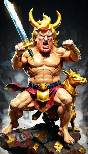 trumpeldor,barbarian,tizoc,modrak,barbarigo,kinnikuman,shokan,minotaur,goldar,mahabali,thorbjorn,wukong,gamagori,berzerker,jindrak,gladiador,slann,heman,trumpler,strongman,Conceptual Art,Fantasy,Fantasy 26