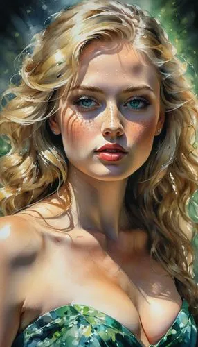 world digital painting,celtic woman,photo painting,the blonde in the river,blonde woman,margairaz,fantasy art,margaery,ginta,fantasy portrait,jessamine,airbrushing,delaurentis,lopilato,portrait background,airbrush,mystical portrait of a girl,tanith,galadriel,faerie,Conceptual Art,Oil color,Oil Color 03