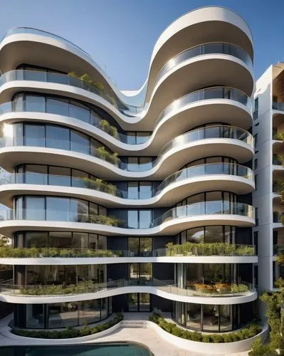 interlace,penthouses,futuristic architecture,Photography,General,Natural