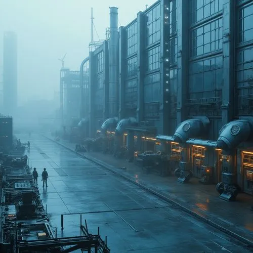 industrial landscape,bladerunner,industrial area,industrial,industrialism,industrie,industrialization,industrial smoke,hawken,warehouses,deckard,industrialized,industrialize,industrielle,factories,steamboy,industrial hall,cloud atlas,industry 4,industrializing,Photography,General,Realistic