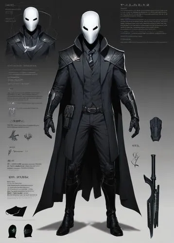 rinzler,maximilien,dedan,draiman,cowl vulture,corvo,concept art,spymaster,darkman,minbari,owlman,devotio,judoon,izanagi,shadowhawk,uatu,iron mask hero,automata,zavala,messalla,Unique,Design,Character Design