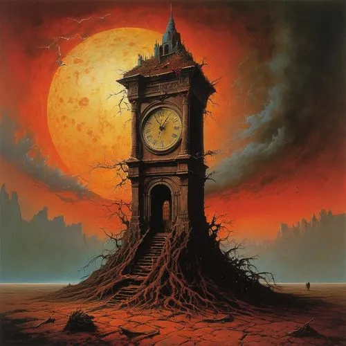 grandfather clock,out of time,sand clock,clock tower,clock,clock face,tower clock,clockmaker,the eleventh hour,time pointing,time,old clock,clocks,world clock,time pressure,four o'clocks,primeval times,tower of babel,timepiece,time spiral,Conceptual Art,Oil color,Oil Color 09