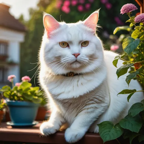 white cat,turkish angora,turkish van,british shorthair,flower cat,american curl,european shorthair,japanese bobtail,cat european,cute cat,garden ornament,kurilian bobtail,domestic short-haired cat,breed cat,cat image,garden pest,blue eyes cat,scottish fold,cat portrait,aegean cat,Photography,General,Fantasy