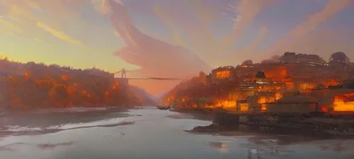 bastei,fantasy landscape,niagara,fantasy picture,kings landing,saxon switzerland,world digital painting,danube gorge,bled,kiev,virtual landscape,peter-pavel's fortress,dragon bridge,belgrade,niagara falls,castle of the corvin,falls of the cliff,transilvania,3d fantasy,poland