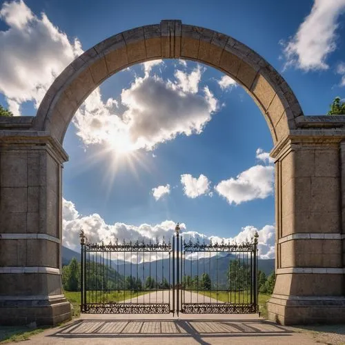 heaven gate,front gate,iron gate,victory gate,gates,gated,reformatories,stone gate,gateway,metal gate,tori gate,triumphal arch,gating,gate,farm gate,holsten gate,fence gate,gateways,archway,archways,Photography,General,Realistic