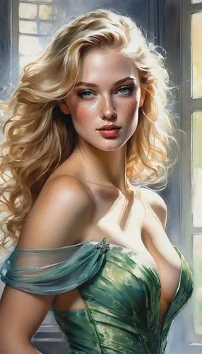 celtic woman,fantasy woman,sigyn,heroic fantasy,tanith,margairaz,Conceptual Art,Oil color,Oil Color 03