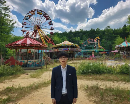 korean folk village,gangwon do,yongin,wildpark poing,amusement park,gimcheon,hanok,gyeonggi do,namsan,park,fairground,ranong,namsan mountain,seoul,funfair,namsan hanok village,wonderland,theme park,park staff,so in-guk,Art,Artistic Painting,Artistic Painting 37