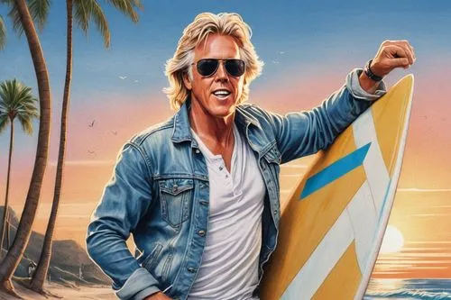 surfer,surfer hair,surf,surfboard shaper,duff,surfboard,surfing,surfers,80s,70's icon,ventura,rod,the style of the 80-ies,surfboards,vector illustration,cool blonde,1980's,1980s,summer icons,malibu,Conceptual Art,Daily,Daily 17