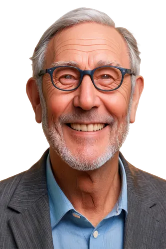 Old man's face, wrinkled skin, aged eyes, bushy eyebrows, grey hair, spectacles, gentle smile, facial close-up, shallow depth of field, warm lighting, cinematic composition, detailed texture, realisti