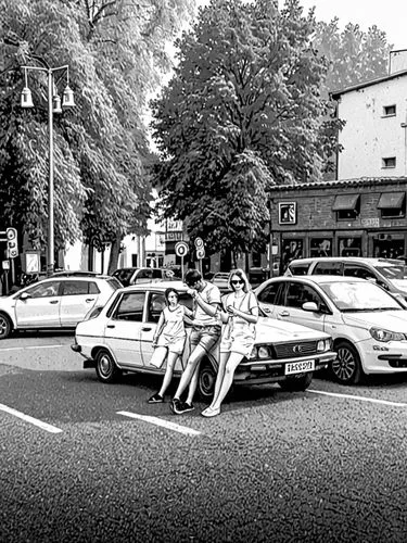 e-car in a vintage look,streetlife,rivne,coches,police berlin,subotica,ballsbridge,polonez,friedrichshain,police cars,rastevic,carouge,ladas,classic car meeting,pardubice,dubica,pedestrianisation,stre