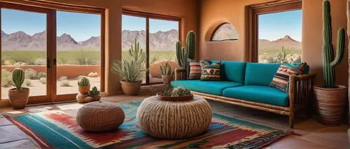 desert landscape,desert desert landscape,desert background,cabana,desert,riad,marrakesh,landscapre desert safari,the desert,desert plants,cafayate,interior decor,boho art style,sitting room,tuscon,sunroom,sonoran desert,southwestern,nuweiba,morocco,Illustration,Realistic Fantasy,Realistic Fantasy 45