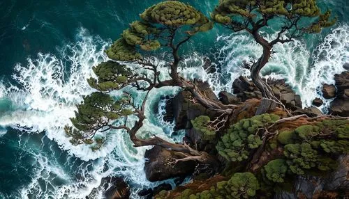 an island far away landscape,coastal landscape,cliffs ocean,asheron,kalalau,sea landscape,navajo bay,cartoon video game background,rocky coast,archipelago,kauri,marquesas,ocean background,tangaroa,elfquest,tropical sea,world digital painting,falls of the cliff,tidal wave,granite island,Photography,General,Fantasy