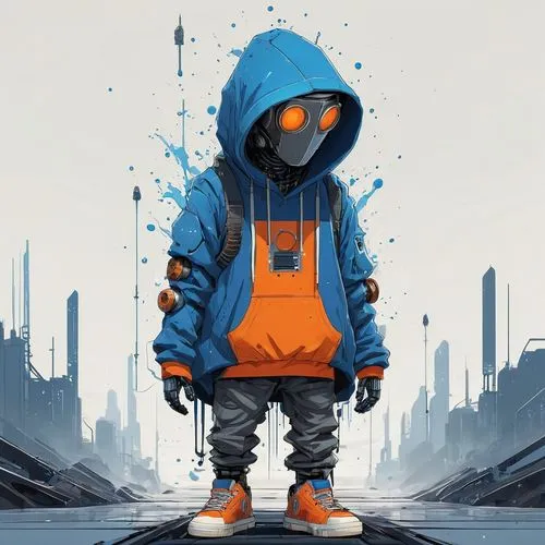 garrison,hoodie,kids illustration,artyom,hacktivist,killzone,dran,statik,tracksuit,parka,anoraks,prodigy,futurekids,snowsuit,vector art,world digital painting,robotboy,halflife,sweatsuit,decontaminate,Conceptual Art,Sci-Fi,Sci-Fi 01