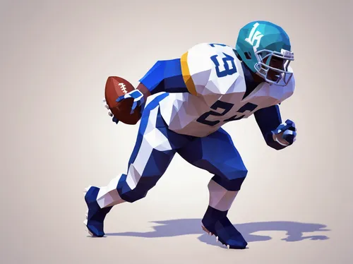 football player,gridiron football,football equipment,sprint football,american football cleat,football helmet,indoor american football,football glove,national football league,touch football (american),international rules football,sports uniform,nfl,football gear,running back,american football coach,pigskin,american football,sports game,arena football,Unique,3D,Low Poly