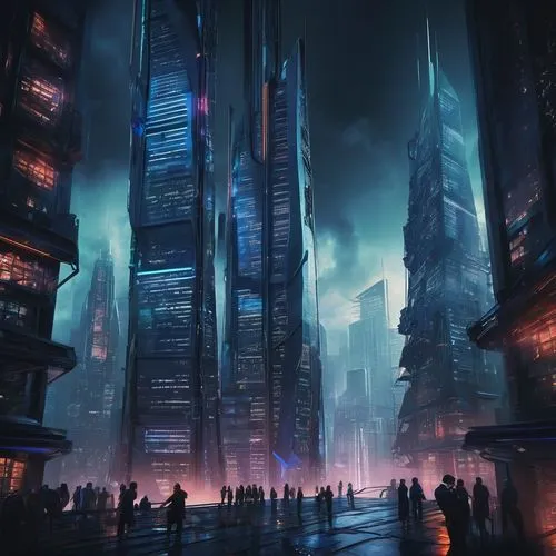 cybercity,dystopian,metropolis,cyberpunk,futuristic landscape,cyberport,cybertown,coruscant,cityscape,cyberia,dystopias,dystopia,futuristic,fantasy city,cyberworld,guangzhou,areopolis,megalopolis,kaidan,shanghai,Conceptual Art,Fantasy,Fantasy 34