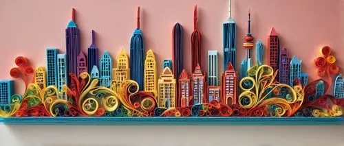 colourful pencils,toothbrushes,glass painting,paper art,wooden pencils,colorful city,fireworks art,paint brushes,toothpicks,matchsticks,paintbrushes,pencil art,3d art,city skyline,paper clips,fused glass,wood art,city cities,colorful glass,maquettes,Unique,Paper Cuts,Paper Cuts 09