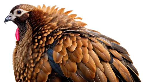 turkey, colorful feathers, iridescent sheen, soft fluffy texture, brown and bronze hues, delicate neck, vibrant plumage, spread wings, majestic posture, close-up shot, soft focus background, warm ligh