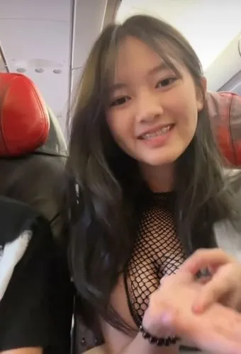 sexy black fishnet,an asian girl in netty top showing off her ,azn,airplane passenger,aui,fumie,asiana,thighpaulsandra,airasia,onboard,seatback,armrest,bjornebye,gogo,haosu,asiaticas,fed,phuquy,thongs