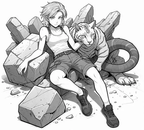 hoenn,riven,talus,takamio,tomboys,wolf couple,Design Sketch,Design Sketch,Detailed Outline