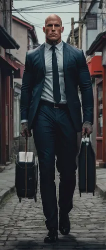 briefcase,kingpin,strongman,suit actor,transporter,ceo,suitcase,luggage,sales man,business man,business bag,white-collar worker,businessman,corporate,baggage,bouncer,leather suitcase,black businessman,a black man on a suit,hotel man,Conceptual Art,Fantasy,Fantasy 32