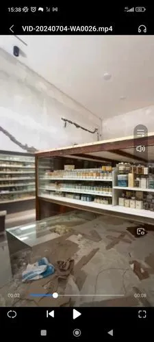  products in the vetrine full of product of a parapharmacie modern style amercian shops ,marazzi,ceramic floor tile,soap shop,magasin,kitchen shop,large store,webct,masdar,cleanrooms,servery,store,cle