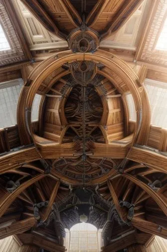 roof truss,wooden beams,hall roof,vaulted ceiling,wood structure,roof structures,wooden roof,burr truss,dome roof,ceiling,the old roof,the ceiling,ceiling construction,three centered arch,wooden churc