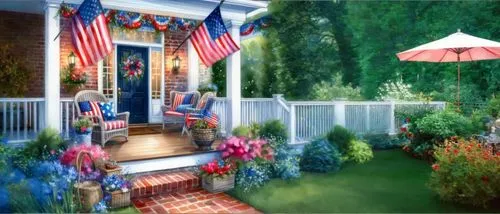 front porch,3d rendering,white picket fence,landscape design sydney,porch,landscape designers sydney,balcony garden,homes for sale hoboken nj,garden design sydney,new england style house,plantation sh