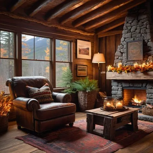 the cabin in the mountains,fire place,alpine style,coziest,coziness,fireplace,warm and cozy,chalet,autumn decor,fireplaces,log home,rustic,log cabin,rustic aesthetic,wooden beams,log fire,cozier,sitting room,family room,fireside,Photography,General,Sci-Fi