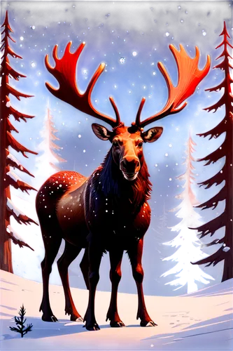 buffalo plaid deer,buffalo plaid reindeer,buffalo plaid antlers,christmas deer,reindeer polar,rudolph,reindeer,blitzen,reindeer from santa claus,winter deer,deer illustration,elk,rudolf,christmas buffalo raccoon and deer,glowing antlers,santa claus with reindeer,caribou,antlered,christmas snowy background,sleigh with reindeer,Conceptual Art,Oil color,Oil Color 04