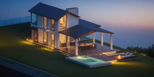 uluwatu,holiday villa,roof landscape,dreamhouse,3d rendering,beautiful home,modern house,dunes house,luxury property,grass roof,pool house,amanresorts,chalet,luxury home,lefay,clifftop,fresnaye,house by the water,private house,render,Photography,General,Natural