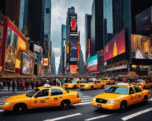 new york taxi,time square,newyork,new york,taxicabs,times square,new york streets,big apple,nyclu,taxicab,cityscapes,yellow taxi,colorful city,nytr,city scape,manhattan,megacities,broadway,radio city music hall,taxis,Art,Classical Oil Painting,Classical Oil Painting 34