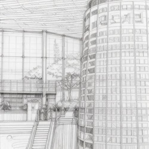 wireframe graphics,wireframe,tokyo station,osaka station,hotel lobby,lotte world tower,hyatt hotel,office line art,glass facades,glass building,kirrarchitecture,umeda,pencils,glass facade,house drawin