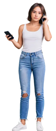 woman holding a smartphone,plus-size model,woman eating apple,text message,wireless tens unit,cellulite,plus-size,fat,high waist jeans,weight loss,diet icon,women clothes,women's clothing,weight control,artificial hair integrations,glucometer,free text,social media addiction,text messaging,advertising figure,Conceptual Art,Daily,Daily 32