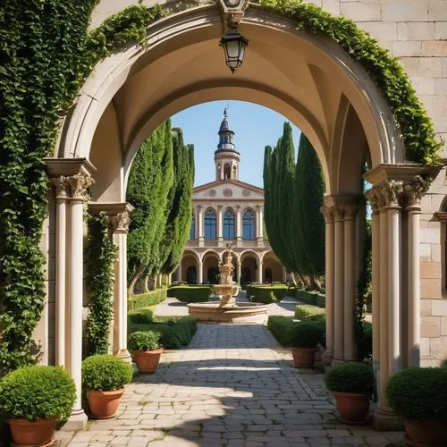 monastery garden,certosa,chateau margaux,kykuit,certosa di pavia,villa cortine palace,abbaye de belloc,potsdam,monbazillac castle,residenz,mdina,abbaye,filoli,mirogoj,monasterio,cloister,cloistered,rose garden bad kissingen,chateau,villa d'este,Conceptual Art,Daily,Daily 11