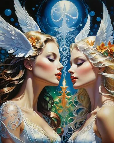 rhinemaidens,fairies,priestesses,orions,vintage fairies,faery,Conceptual Art,Fantasy,Fantasy 20