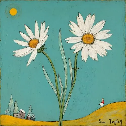 margueritte,marguerite daisy,ox-eye daisy,daisy flowers,marguerite,oxeye daisy,daisy flower,marguerita,daisies,white daisies,seaside daisy,margriet,meadow daisy,pyrethrum,flower painting,camomile flower,white cosmos,sun daisies,common daisy,daisylike,Art,Artistic Painting,Artistic Painting 49