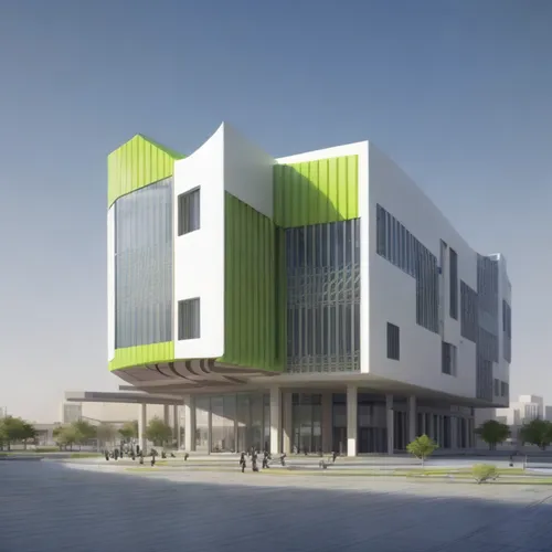 biotechnology research institute,modern building,new building,school design,modern architecture,new city hall,multistoreyed,greenbox,solar cell base,cube stilt houses,facade panels,office building,cub