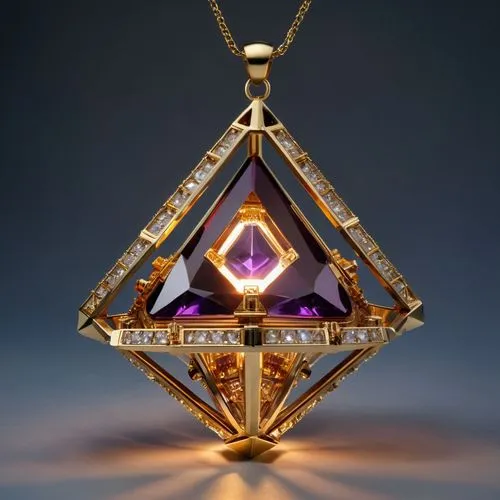 diamond pendant,pendant,octahedron,merkabah,chakra square,ethereum logo,Photography,General,Cinematic