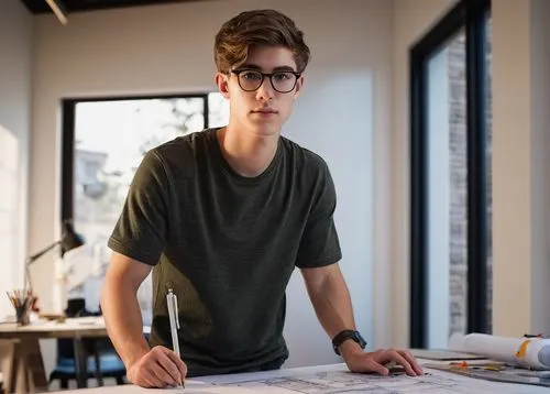 male poses for drawing,blur office background,bizinsider,nerdy,inntrepreneur,office worker,standing desk,draughtsman,in a working environment,illustrator,establishing a business,reading glasses,nerd,authoring,animator,geek,accountant,pencil frame,workspaces,editor,Illustration,Paper based,Paper Based 03