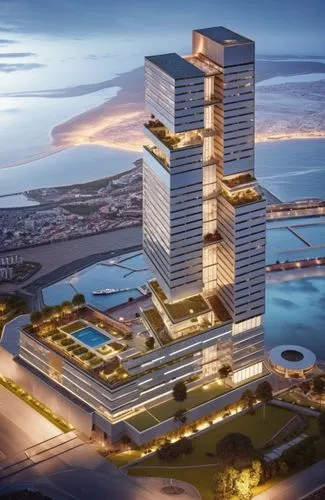 largest hotel in dubai,tallest hotel dubai,damac,habtoor,jumeirah beach hotel,rotana,lusail,aldar,baladiyat,nakheel,luanda,vinoly,megaproject,hotel barcelona city and coast,batumi,escala,mubadala,cotai,jumeirah,dubay,Photography,General,Realistic