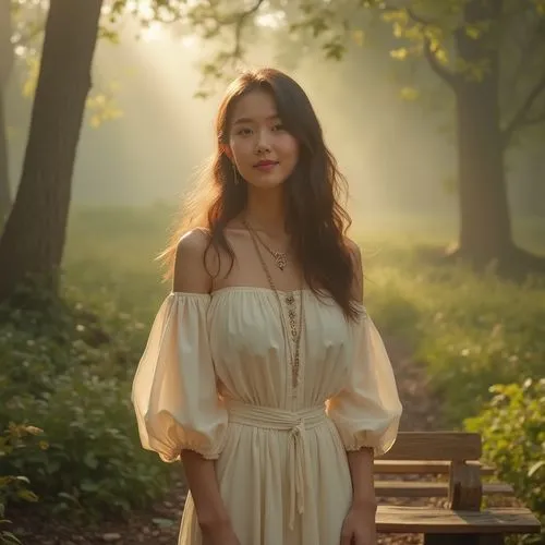 vietnamese woman,vintage asian,girl in a long dress,vietnamese,xianwen,huynh,vintage angel,asian woman,xiaoli,mongolian girl,xuebing,anqi,phuquy,xiaohui,huong,phuong,mystical portrait of a girl,jingwen,anh,girl in white dress,Photography,General,Realistic