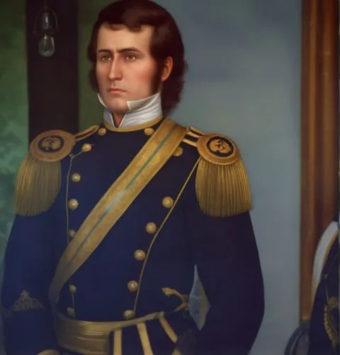 man with prominent sideburns and deep eyes,napoleon bonaparte,admiral von tromp,prussian asparagus,napoleon i,napoleon,franz,george washington,founding,francisco,the emperor's mustache,colonial,offici